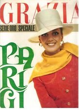 GRAZIA N. 1359 5 MARZO 1967 FASHION ALTA MODA PARIGI COLLEZIONI PRIMAVERA ESTATE