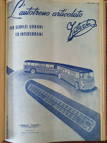 Autobus viberti articolato - viberti,