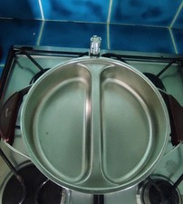 pentola Vapor Control Fogacci Duo, Con Coperchio. Vintage 