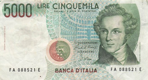 Italy 5000 lire 4 - lire,
