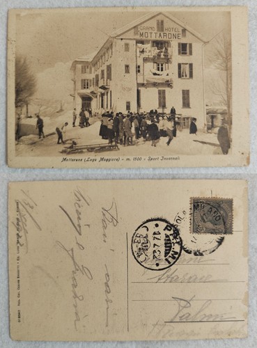 Cartolina verbania mottarone - verbania,