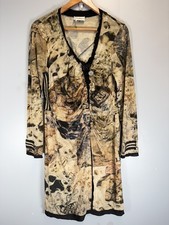 Abito italiano Elisa Cavaletti taglia M medio gotico artistico eccentrico jersey elasticizzato 