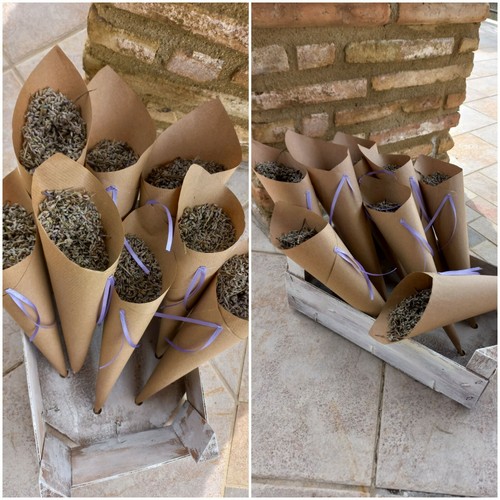 Petali lavanda lancio - di,