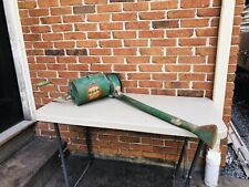 Spolverino a manovella radice vintage rotante spruzzatore manuale giardino bestiame FUNZIONA
