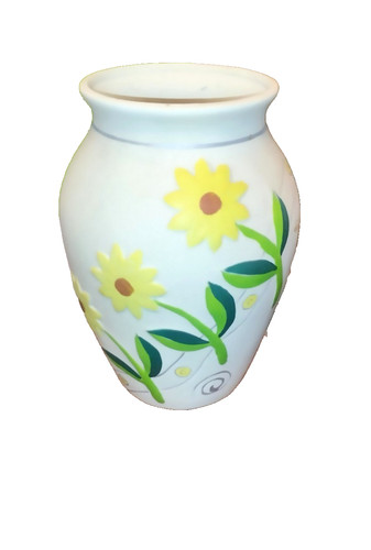 Vaso ceramica motivo - in,