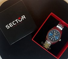 Orologio Sector Quadrante Blu