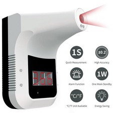 K3 Termometro Digitale Termoscanner Ir Infrarossi Autonomo Da Parete Muro Febbre