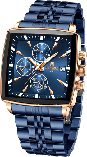 Reward square mens watch - reward,
