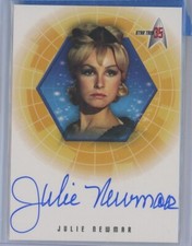 Autografo Julie Newmar Star