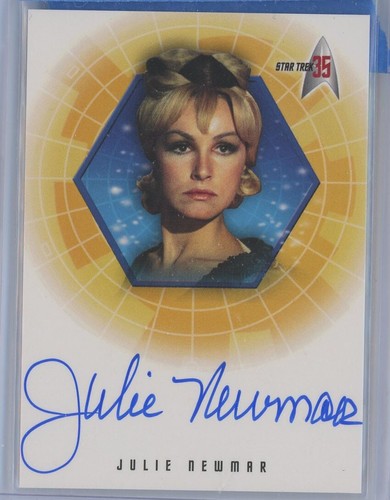 Autografo julie newmar star - autografo,