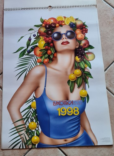 Calendario luxottica 1998 art - calendario,