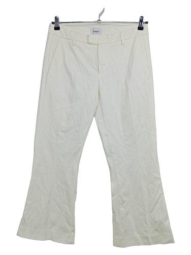 Dondup pantaloni donna bianchi - pantaloni,
