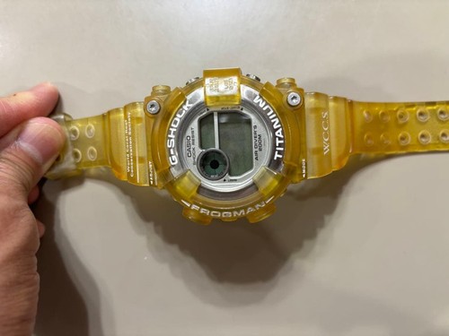 Casio shock frogman clear - frogman,
