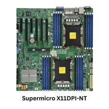 Scheda madre Supermicro X11DPI-NT eATX LGA3647 dual socket DDR4 10GbE per CPU Xeon