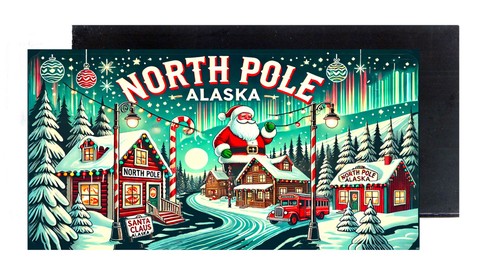 Polo nord alaska magnete - polo,