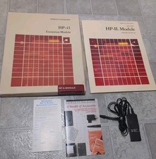 Modulo calcolatrice Hewlett-Packard HP-IL 82160A scatola e manuale inclusi per HP-41