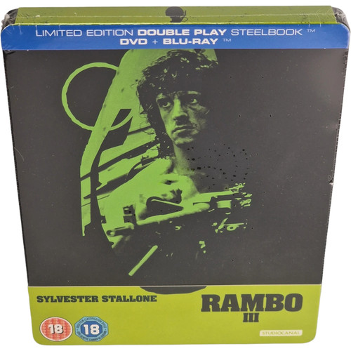 Rambo iii steelbook blu ray - iii,