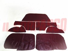 FODERE COPRI PANNELLI PORTA + POSTERIORI + PASSARUOTA FIAT 600 D E NERE NOS