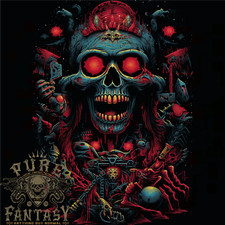 Evil Night Demon Teschio