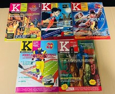 DYLAN DOG SU RIVISTA K GUIDA AL DIVERTIMENTO ELETTRONICO LOTTO 5 NUMERI