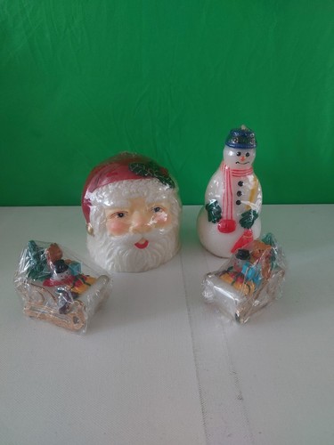 Candele natalizie vintage - candele,