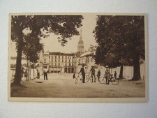 PIEMONTE : NOVARA (NO) : LARGO BELLINI BELLA ANIMAZIONE CON BICICLETTE 1927
