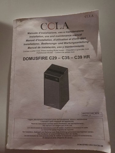 Caldaia pellet serbatoio - caldaia, +serbatoio