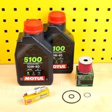 Set Olio Filtro NGK Motul 5100