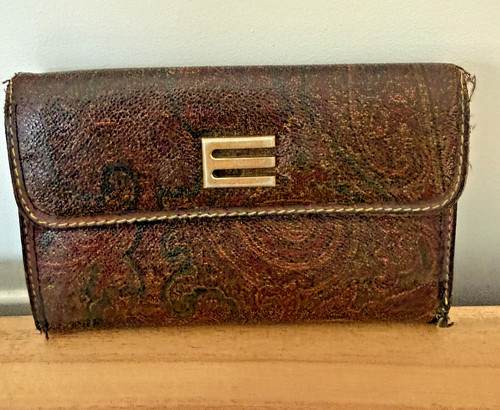 Portafoglio vintage 1994 etro - portafoglio,