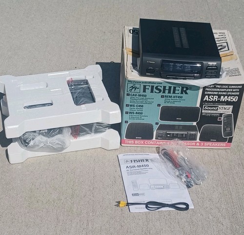 Fisher asr m450 - asr-m450, sistema