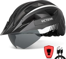 Casco bici Victgoal con luce