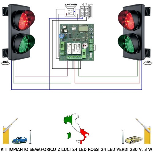 Impianto semaforico - impianto,