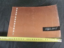 Brochure mercedes 220 - brochure,