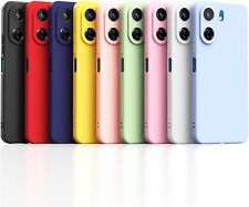 COVER + PELLICOLA VETRO PER XIAOMI REDMI 13C TEMPERATO CUSTODIA SILICONE MORBIDO