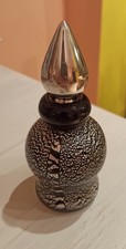 Boccetta Archimede Seguso Antiquariato Anni 70, Vetro Di Murano E Argento