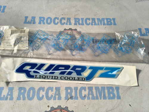Targhetta blu quartz - blu, per
