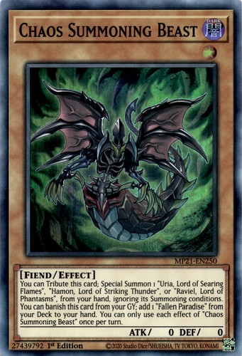 Chaos summoning beast - chaos,