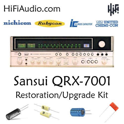 Sansui qrx 7001 - qrx-7001, ricostruzione
