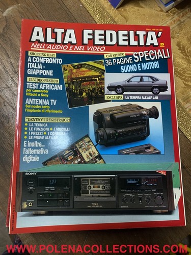 Alta fedelta stereo - fedelta’, vintage