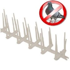 Dissuasore per piccioni uccelli in plastica spaventa scaccia anti colombi 50 cm 