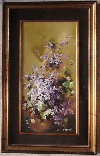 Arte bresciana vaso viole - bresciana,