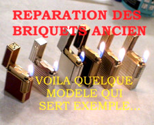 Réparation briquet ancien - rÉparation,