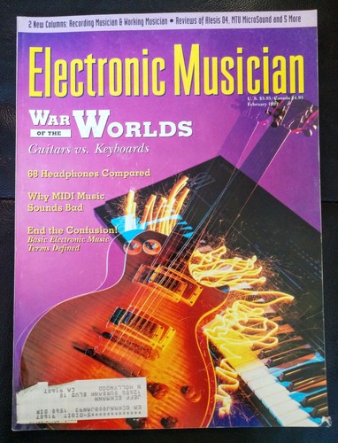 Electronic musician feb - musician, 1992