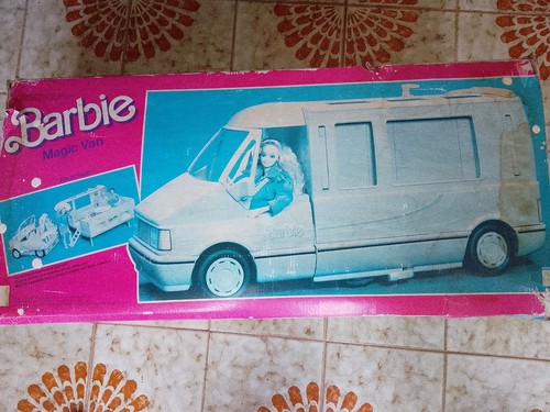 Barbie magic van - van-mattel, 1989