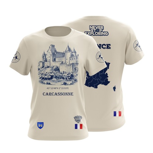 Carcassonne france vintage - carcassonne,