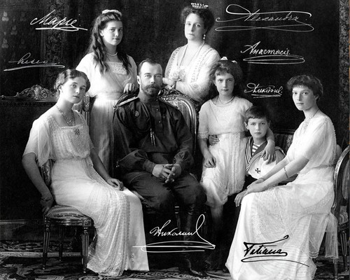 Autografo repro romanovs - romanovs,