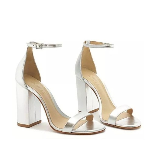 Sandali donna schutz argento - sandali,
