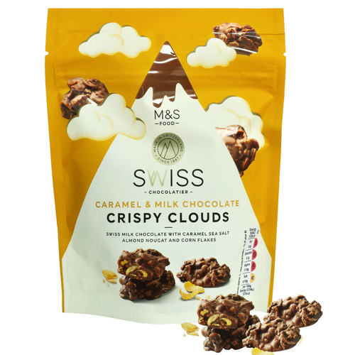 Swiss caramel milk - m&s,