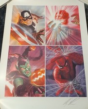 Carta litografica Alex Ross