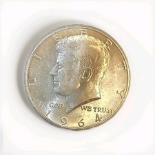 USA mezzo dollaro 1964 argento